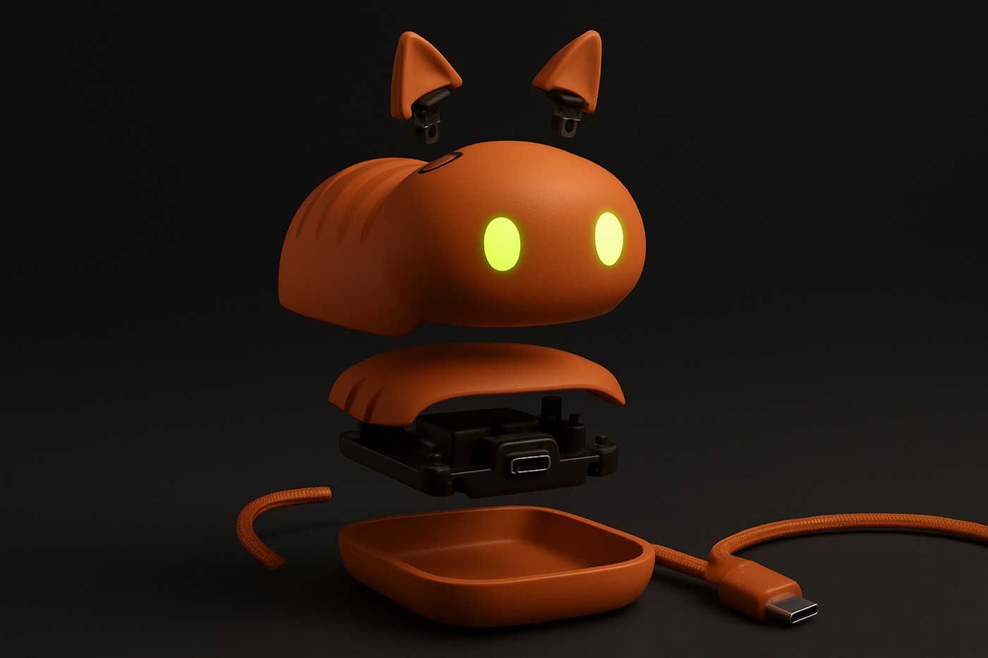 Exploded render of FRIGG Loaf